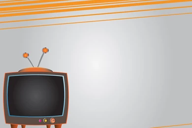 Orange TV Powerpoint Templates   Orange, Technologies   Free PPT ...