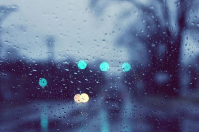Download Wallpapers 3840x2160 Rain, Glare, Glass, Drops 4K Ultra HD ...