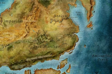 Dragon Age 2 Map iPad Air Wallpapers Download