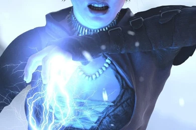 Download Wallpapers 750x1334 Dragon Age Origins, Girl, Magic, Hands ...