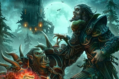 Download Wallpapers 1920x1080 Warlock, Orc, Lock, Warlock, People ...