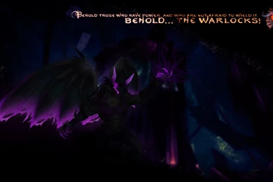 Warcraft Wallpaper: Warlock By Sangriaa On DeviantArt