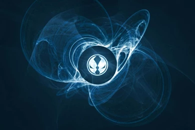 Orb Blue Abstract Spheres Dark Blue Colors Hd Wallpapers   (