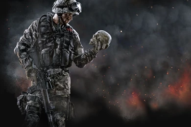 Gallery For   Soldier Skull Wallpapers
