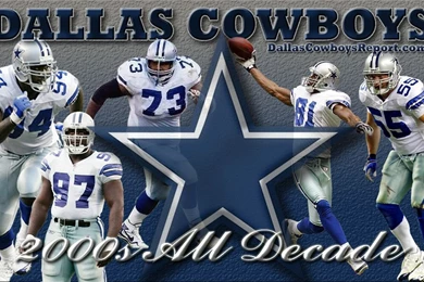 Dallas Cowboys Team Poster