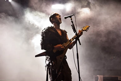 Behemoth Black Metal Heavy Concert Guitar R Wallpapers