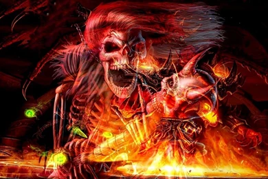 Hot Rocker Skelly Computer Wallpapers, Desktop Backgrounds ...