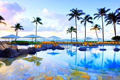 Hawaii Tag Wallpapers: Luxury Tropical Villa Hawaiian Hawaii ...