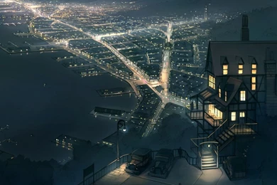 City Anime Wallpapers HD Download