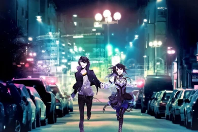 Runing In The City Wallpapers   Anime Wallpapers