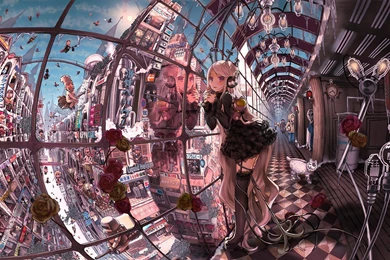 Girl And The City HD Wallpapers