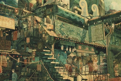 Gorgeous Anime City Designs – High Quality Wallpapers Part 3 ...