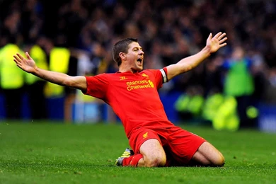 Gerrard Celebration Goal