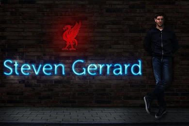 Steven Gerrard Neon Wallpapers By LFCstuffDabboe On DeviantArt
