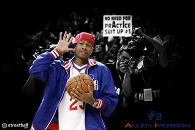 Allen Iverson Basketbal Practice Wallpapers   Streetball