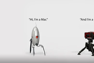 Download Mac And PC Turrets Wallpapers For Samsung Galaxy Tab