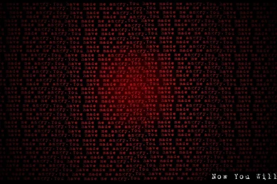 Black Dark Red Fearful Payback Anger Littleteufel