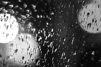 Rainy Night Drops Bokeh Dark Pattern iPhone 6 Wallpapers Download ...