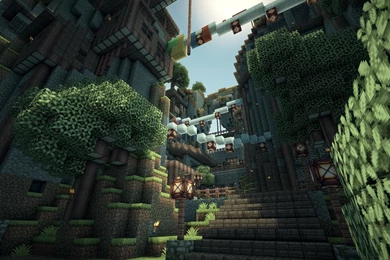 Wallpapers Minecraft Stunning Screenshots Gamesradar Hd 2048x1152 ...