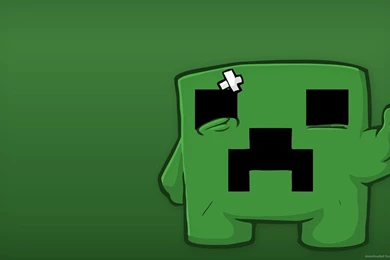 Download 1600x900 Sad Minecraft Creeper Wallpapers