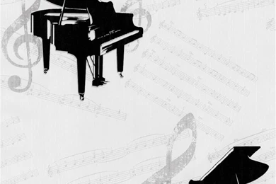 P&S Dieter Bohlen Grand Piano Music Notes Textured Wallpapers 13153 10