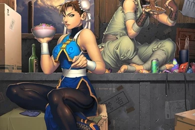 Chinese Clothes Chun Li Ibuki Street Fighter Video Games Wallpapers ...