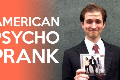 American Psycho Prank   YouTube