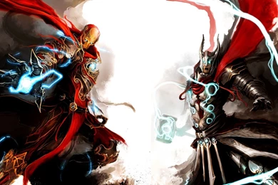 1680x1050 Thor And Ironman Wallpapers