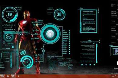 Wallpapers Ironman PC Theme Iron Man X 1191x671