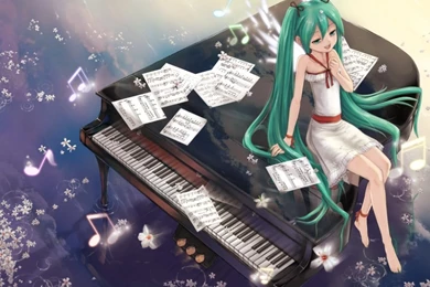 Anime Music Wallpapers Piano
