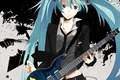 HD Quality Cool Anime Girl Music Wallpapers HD 13   SiWallpapers 10058