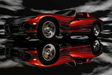 Blacked Out Dodge Challenger   Image