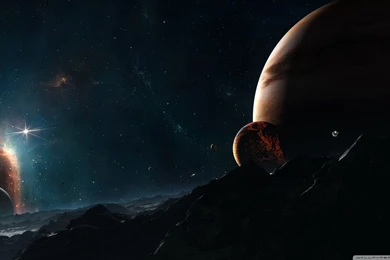 Planet Close To Jupiter HD Desktop Wallpapers : High Definition ...