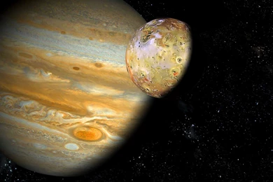 Jupiter And Io HD Wallpapers