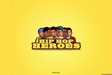 Hip Hop Heroes Cartoon • Rap Wallpapers