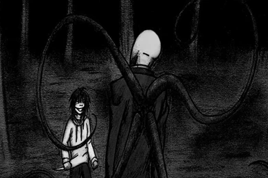 Wallpapers Jeff The Killer Slender Vs Round High Quality And ...
