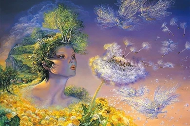 Free Wallpapers   Free Art Wallpapers   Josephine Wall Fantasy Art ...