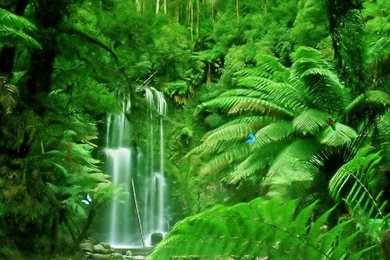 Refreshing And Awesome Waterfalls Wallpapers