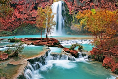 Real Waterfalls   Wallpaper.
