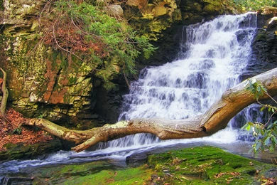 Descend, Waterfalls, Wallpapers (