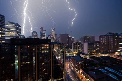 Lightning In Toronto Wallpapers   World Wallpapers