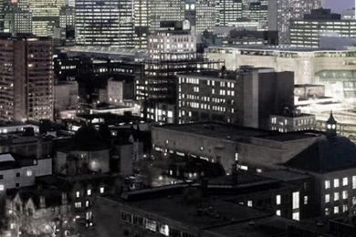 Toronto Cityscape iPhone 5 Wallpapers