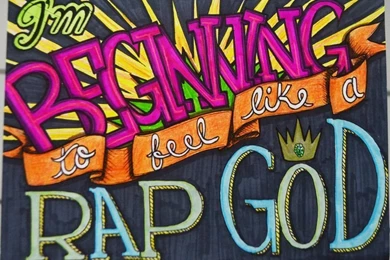 DeviantArt: More Like Rap God Eminem By MidnightArtists