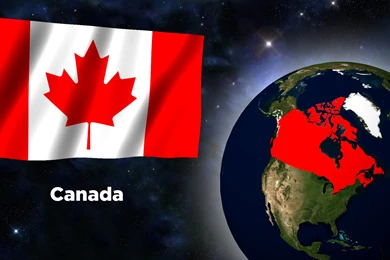 Different Canadian Flag Wallpapers