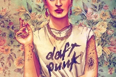 Frida Kahlo Loves Daft Punk By GigaGalactic On DeviantArt