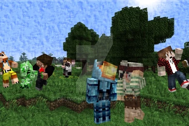 Minecraft Youtubers Wallpapers By Oblivionnx On DeviantArt