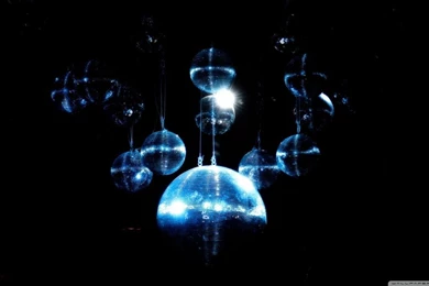 Blue Disco Ball HD Desktop Wallpapers : Widescreen : High ...