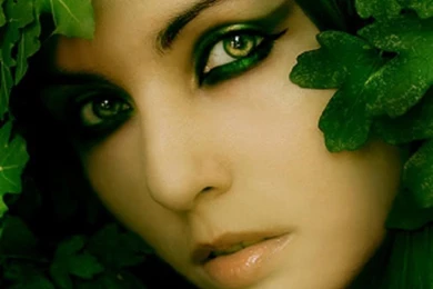 Nice Green Eyed Girl Wallpapers
