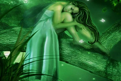 Green Girl Of Love   (