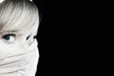 Monochrome Photography Of Awesome Girl With Green Eyes Hd ...